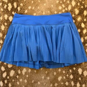 Lululemon Blue Pleated Tennis Skirt